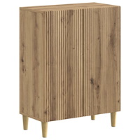 vidaXL Badrumsskrubb ARNHEM Artisan-ek 59,5 x 31 x 80 cm