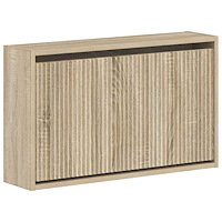 vidaXL Väggmonterad skoskåp ARNHEM 71 x 17 x 43 cm Konstruerat trä