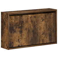 vidaXL Väggmonterad skoskåp ARNHEM 71 x 17 x 43 cm Konstruerat trä