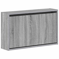vidaXL Väggmonterad skoskåp ARNHEM 71 x 17 x 43 cm Konstruerat trä
