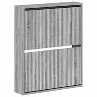 vidaXL Väggmonterad skoskåp ARNHEM 71 x 17 x 86 cm Konstruerat trä
