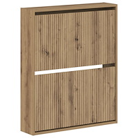 vidaXL Väggmonterad skoskåp ARNHEM 71 x 17 x 86 cm Konstruerat trä