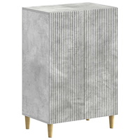 vidaXL Skoskåp ARNHEM 59,5 x 39,5 x 90 cm Konstruerat trä Betonggrå