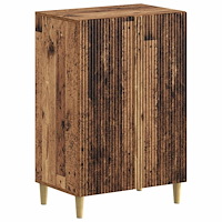 vidaXL Skoskåp ARNHEM 59,5 x 39,5 x 90 cm Konstruerat trä Gammalt trä