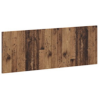 vidaXL Väggmonterad Huvudgavel ARNHEM Gammalt trä Konstruerat trä
