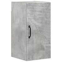 vidaXL Badrumsväggskåp HAARLEM Betonggrå 30 x 31 x 59 cm