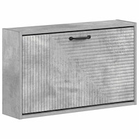 vidaXL Väggmonterad skoskåp HAARLEM 71 x 17 x 43 cm Konstruerat trä