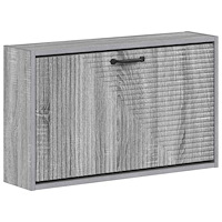 vidaXL Väggmonterad skoskåp HAARLEM 71 x 17 x 43 cm Konstruerat trä