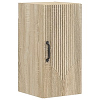 vidaXL Badrumsväggskåp HOORN Sonoma-ek 30 x 31 x 59 cm Konstruerat trä