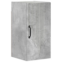 vidaXL Badrumsväggskåp HOORN Betonggrå 30 x 31 x 59 cm Konstruerat trä
