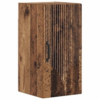 vidaXL Badrumsväggskåp HOORN Gammalt trä 30 x 31 x 59 cm