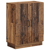 vidaXL Badrumsskrubb HOORN Gammalt trä 59,5 x 31 x 77 cm