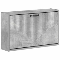 vidaXL Väggmonterad skoskåp HOORN 71 x 17 x 43 cm Konstruerat trä