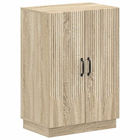 vidaXL Skoskåp HOORN 59,5 x 39,5 x 87 cm Konstruerat trä Sonoma-ek