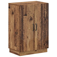 vidaXL Skoskåp HOORN 59,5 x 39,5 x 87 cm Konstruerat trä Gammalt trä
