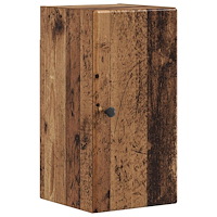 vidaXL Badrumsväggskåp BREDA Gammalt trä 30 x 31 x 59 cm