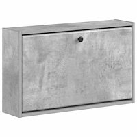 vidaXL Väggmonterad skoskåp BREDA 71 x 17 x 43 cm Konstruerat trä