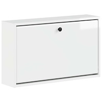 vidaXL Väggmonterad skoskåp BREDA 71 x 17 x 43 cm Konstruerat trä
