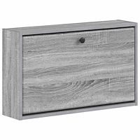 vidaXL Väggmonterad skoskåp BREDA 71 x 17 x 43 cm Konstruerat trä