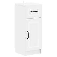 vidaXL Badrumsskrubb UTRECHT Vit 30 x 31 x 77 cm Konstruerat trä