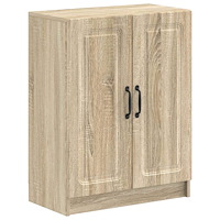 vidaXL Badrumsskrubb UTRECHT Sonoma-ek 59,5 x 31 x 77 cm