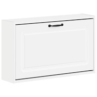 vidaXL Väggmonterad skoskåp UTRECHT 71 x 17 x 43 cm Konstruerat trä