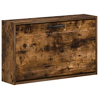 vidaXL Väggmonterad skoskåp UTRECHT 71 x 17 x 43 cm Konstruerat trä