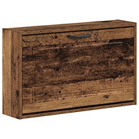 vidaXL Väggmonterad skoskåp UTRECHT 71 x 17 x 43 cm Konstruerat trä