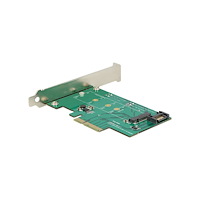 DeLOCK Delock - kontrollerkort - mSATA - eSATA 6Gb/s, PCIe x4