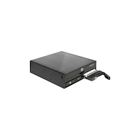 DeLOCK Delock 5.25" Mobile Rack for 1 x 5.25" Slim Drive + 2 x 2.5" SATA HDD / SSD - hållare för lagringsenheter