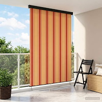 vidaXL Rullgardin Flerfärgsdesign 120 x 250 cm Tyg och Aluminium