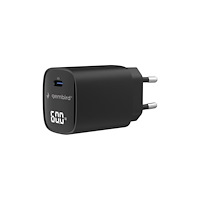 Gembird Gembird strömadapter - med LCD - USB-C - 60 watt