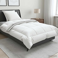 vidaXL Täcke och kudde set 3 st 155x220 cm 4 årstider 140+220 GSM Ull