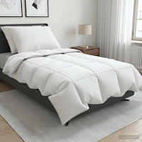 vidaXL 90% Gåsdun Täcke Set FULDA 3 st 155 x 220 cm Sommar 100 GSM Vit