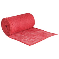 vidaXL Juterrulle Röd 25 x 10000 cm