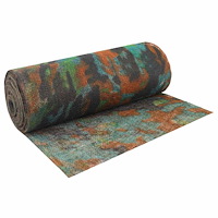 vidaXL Juterrulle Kamouflage 100 x 1500 cm