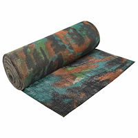 vidaXL Juterrulle Kamouflage 200 x 2500 cm