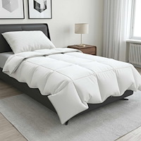 vidaXL Duntäcke FULDA 135 x 220 cm Sommar 100 GSM 90% Gåsdun Vit