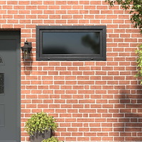 vidaXL Tilt & Turn Källarfönster RISOR 120 x 60 cm PVC och glas