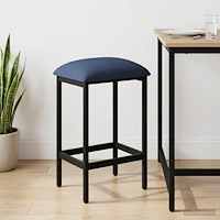 vidaXL Barpall Blå 40 x 32 x 74 cm Konstruerat trä