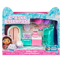 Gabby's Dollhouse Gabbys dockskåp Deluxe rum sort.