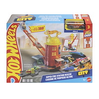 Hot Wheels Hot Wheels City Super Brandstation Set