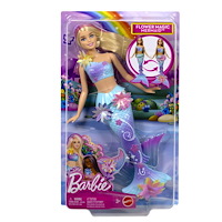 Barbie Barbie Blomstermagi Vit sjöjungfru