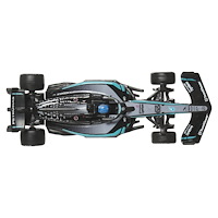 Hot Wheels Hot W. F-1 Racing Premium 2-Pk 1:64 Mercedes