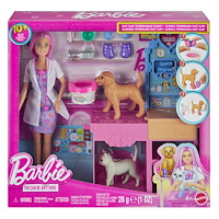Barbie Barbie Veterinärklinik med gipsstation