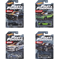 Hot Wheels Hot Wheels tema Fast & Furious sort.