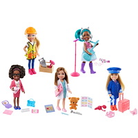 Barbie Barbie Chelsea Career Docka sort.