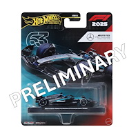 Hot Wheels Hot W. F-1 Racing Premium 1:64 Mercedes