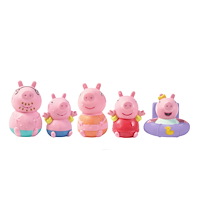 Toomies Toomies Peppa & Familj Badleksaker