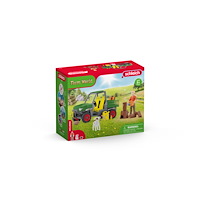 Schleich schleich® skogsbonde med fordon
